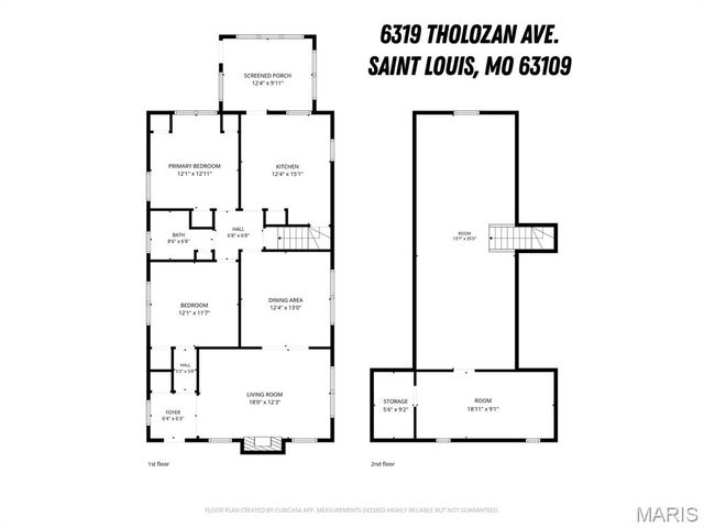 6319 Tholozan Avenue, St Louis, MO 63109