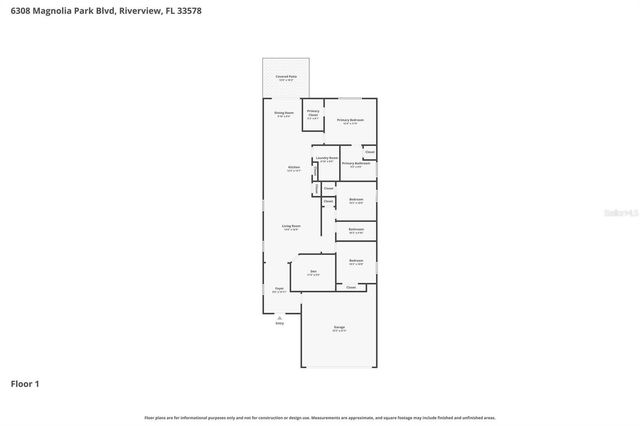 6308 MAGNOLIA PARK BOULEVARD, Riverview, FL 33578