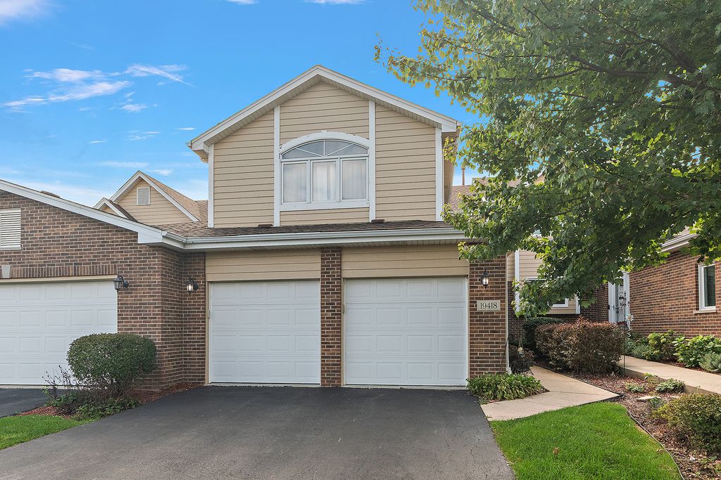 19418 Cranfield Lane, Tinley Park, IL 60487 — exterior