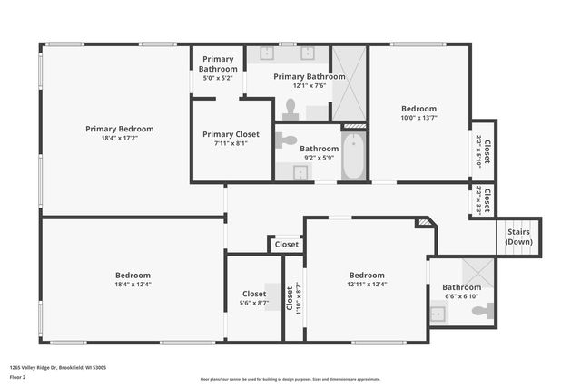 1265 Valley Ridge DRIVE, Brookfield, WI 53005