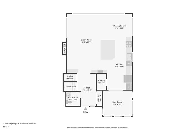 1265 Valley Ridge DRIVE, Brookfield, WI 53005