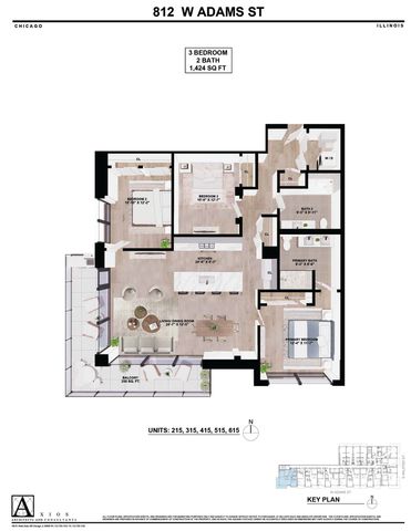 812 W Adams Street 515, Chicago, IL 60607