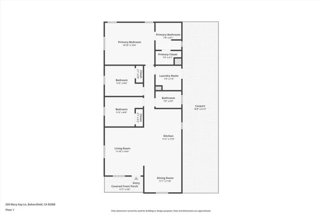 259 Mary Kay, Bakersfield, CA 93308