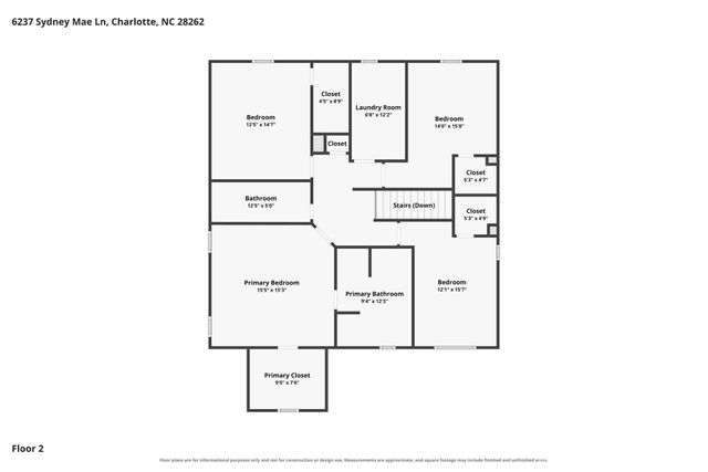 6237 Sydney Mae Lane, Charlotte, NC 28262