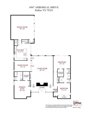 6947 Arboreal Drive, Dallas, TX 75231