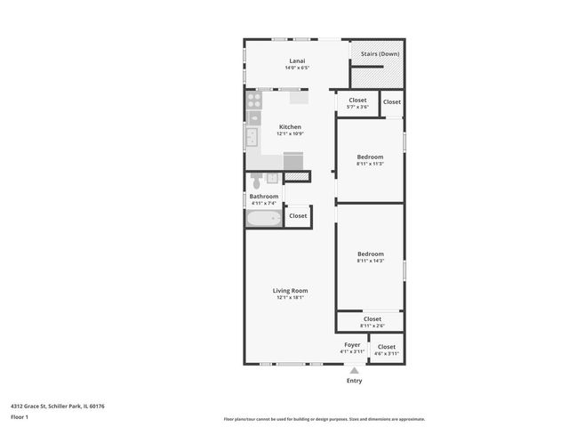 4312 Grace Street, Schiller Park, IL 60176