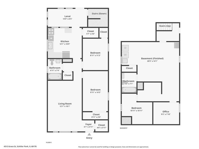 4312 Grace Street, Schiller Park, IL 60176
