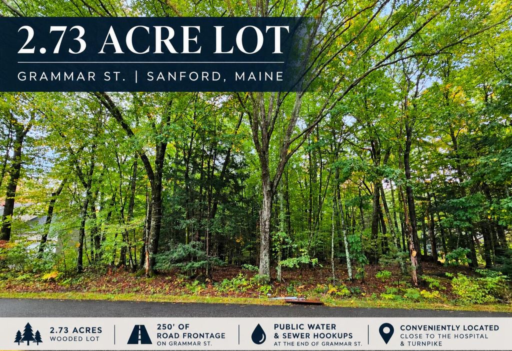 Lot 1 Grammar Street, Sanford, ME 04073 — exterior