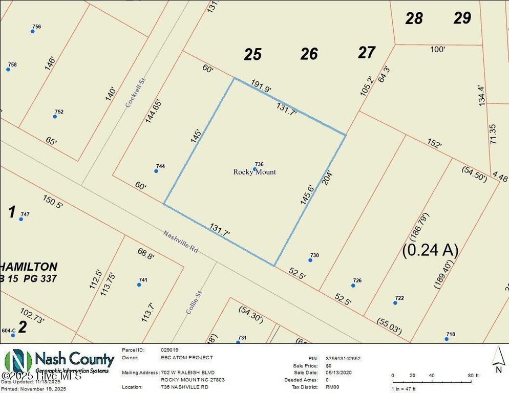 736 Nashville Road, Rocky Mount, NC 27803