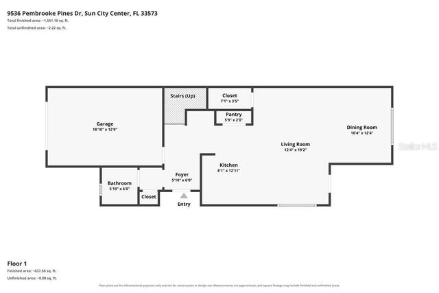 9536 PEMBROOKE PINES DRIVE, Sun City Center, FL 33573