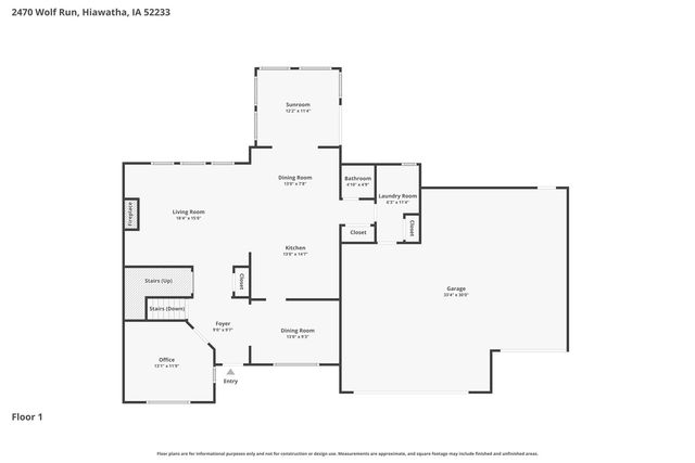 2470 Wolf Run, Hiawatha, IA 52233