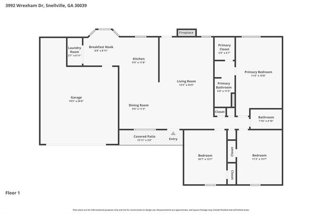 3992 Wrexham Drive, Snellville, GA 30039