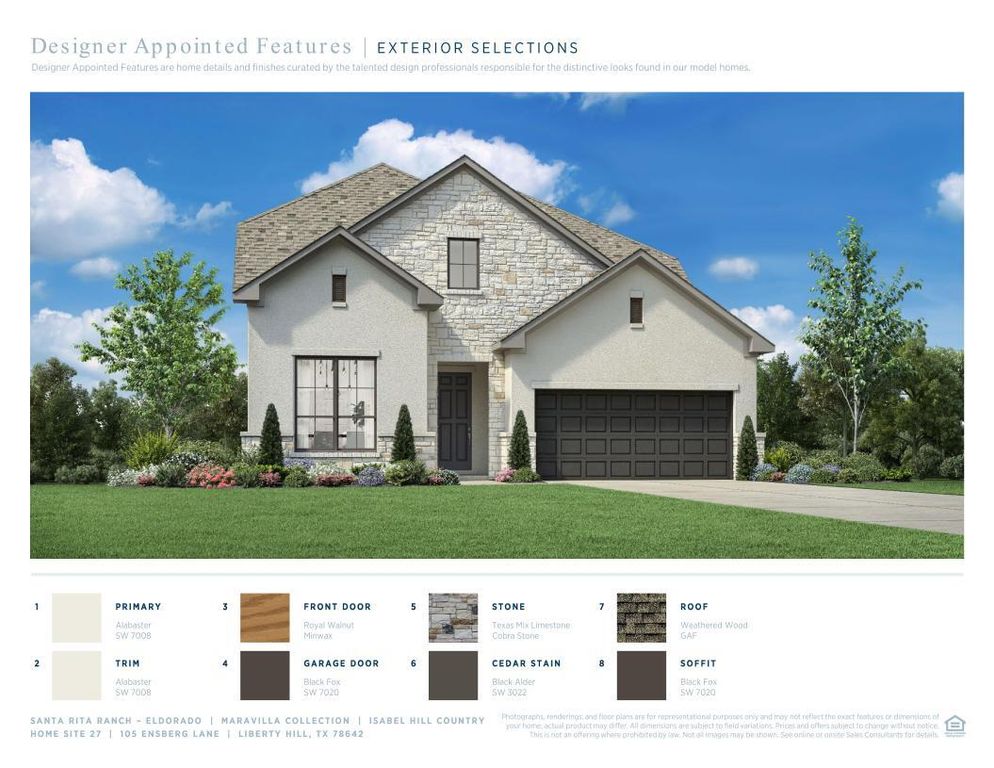 105 Ensberg LN, Liberty Hill, TX 78642