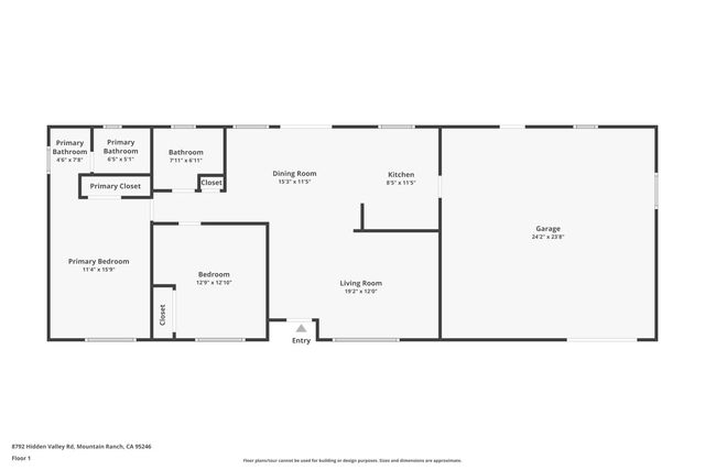8792 Hidden Valley Rd, Mountain Ranch, CA 95246