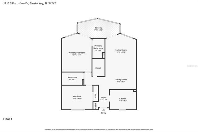 1215 S PORTOFINO DRIVE 406, Sarasota, FL 34242