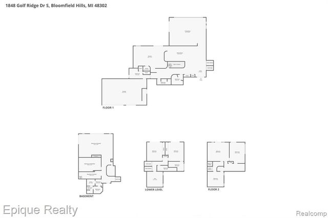 1848 Golf Ridge Drive, Bloomfield Hills, MI 48302