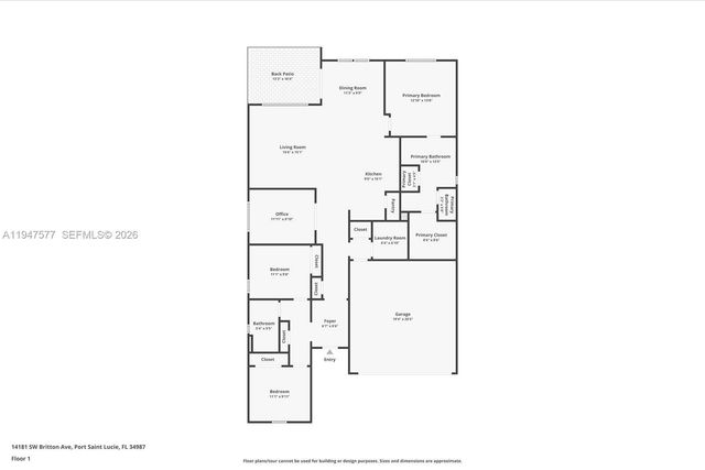 14181 SW Britton Ave, Port St. Lucie, FL 34987