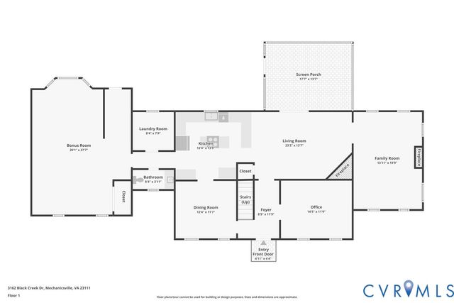 3162 Black Creek Dr, Mechanicsville, VA 23111