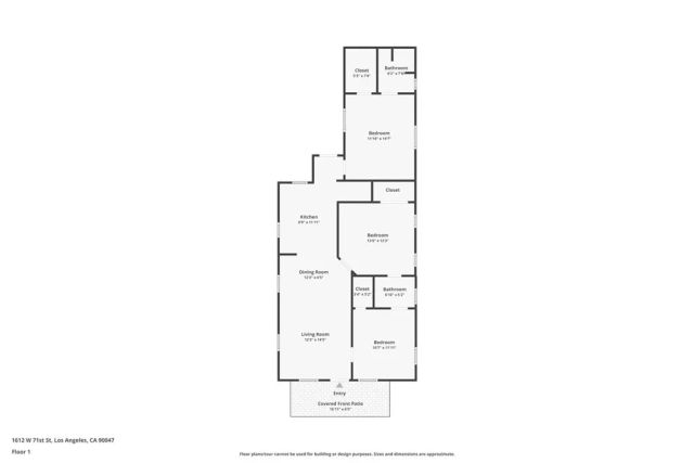 1612 W 71st Street, Los Angeles, CA 90047