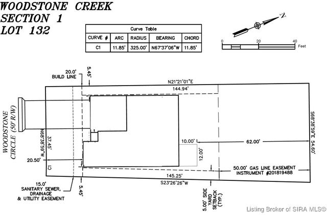 5147 Woodstone Circle LOT 132, Jeffersonville, IN 47130