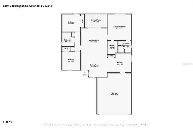 5107 CODDINGTON STREET, Orlando, FL 32812