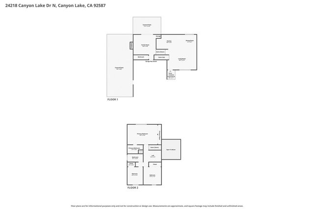24218 Canyon Lake N, Canyon Lake, CA 92587