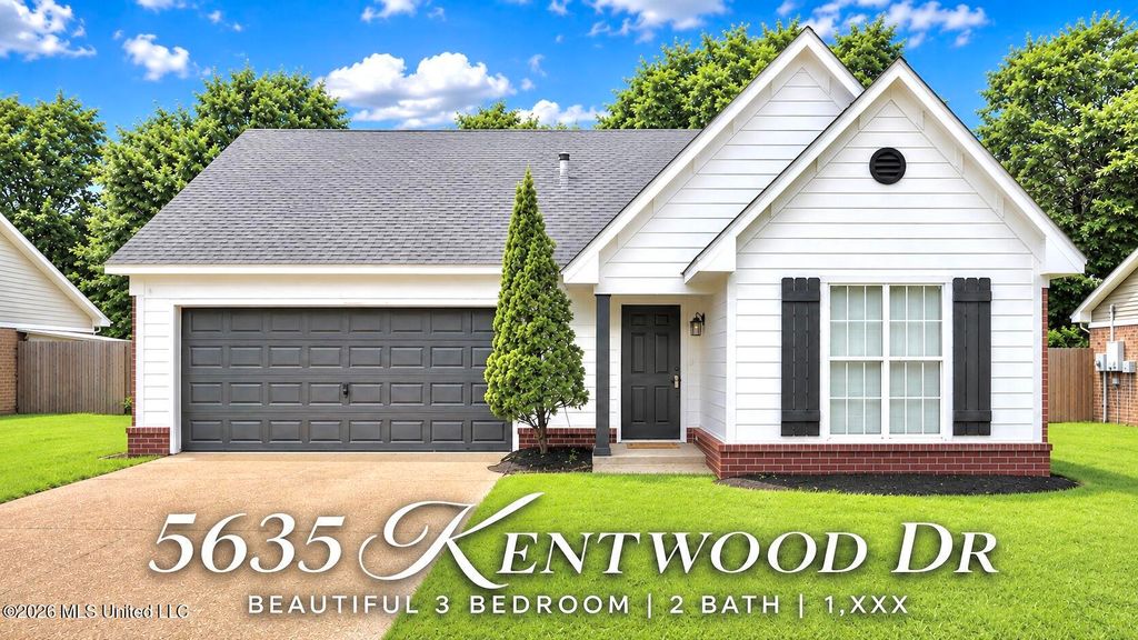 5635 Kentwood Drive, Horn Lake, MS 38637 — exterior