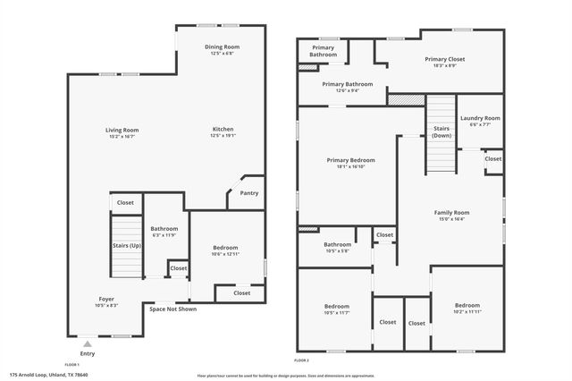 175 Arnold LOOP, Uhland, TX 78640