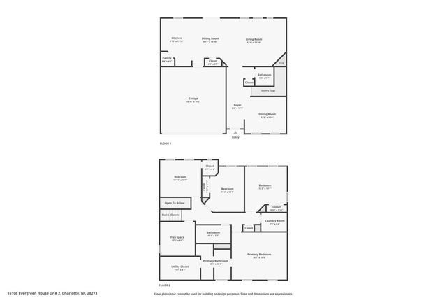 15108 Evergreen House Drive, Charlotte, NC 28273