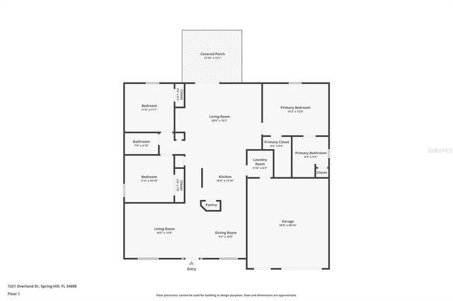 1221 OVERLAND DRIVE, Spring Hill, FL 34608