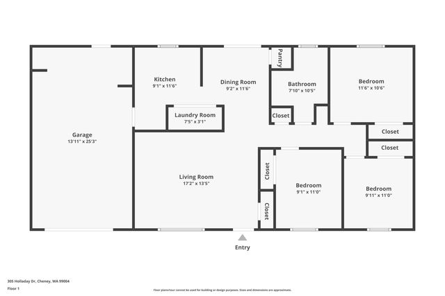 305 Holladay Dr, Cheney, WA 99004