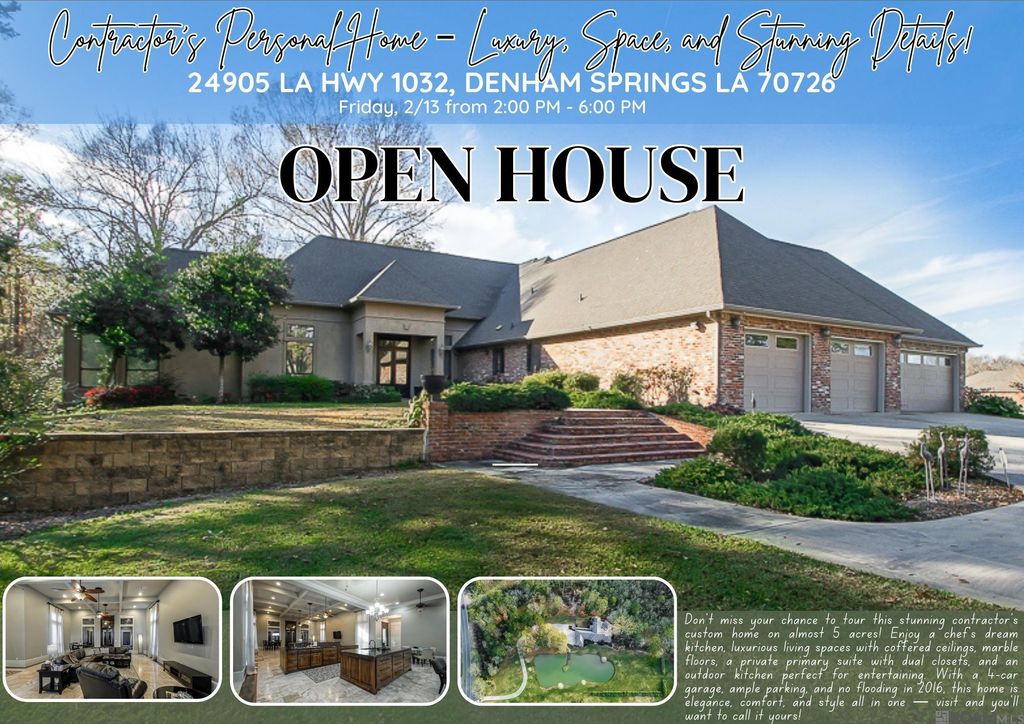 24905 La Hwy 1032, Denham Springs, LA 70726