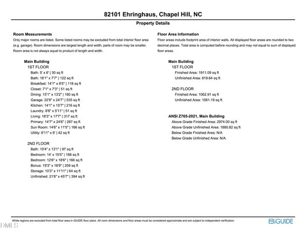 82101 Ehringhaus, Chapel Hill, NC 27517