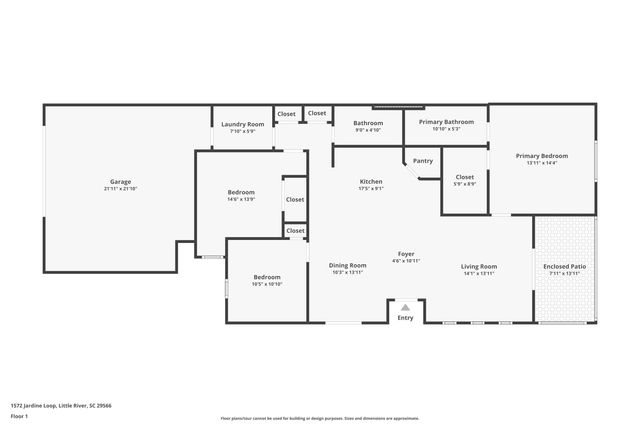 1572 Jardine Loop, Little River, SC 29566