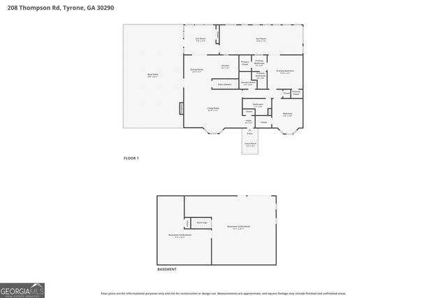 208 Thompson Road, Tyrone, GA 30290
