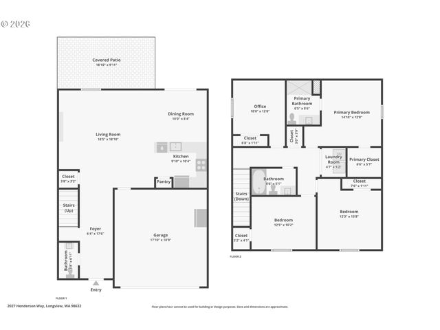2027 HENDERSON Way, Longview, WA 98632