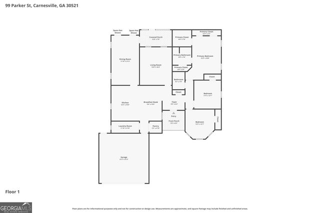 99 Parker Street, Carnesville, GA 30521
