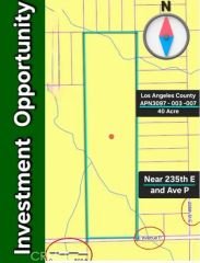 236 Ave P + near 240th St E., Llano, CA 93591
