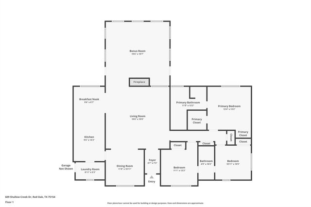 609 Shallow Creek Drive, Oak Leaf, TX 75154