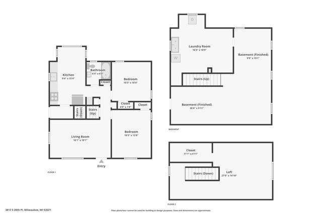 3817 S 20th PLACE, Milwaukee, WI 53221