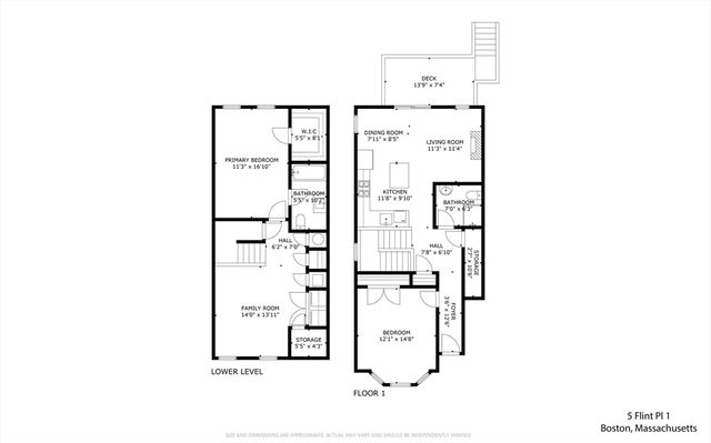 5 Flint Pl 1, Boston, MA 02127
