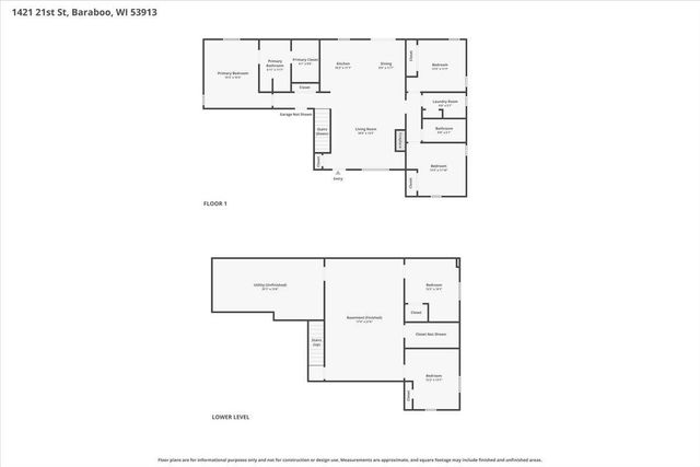 1421 21st Street, Baraboo, WI 53913