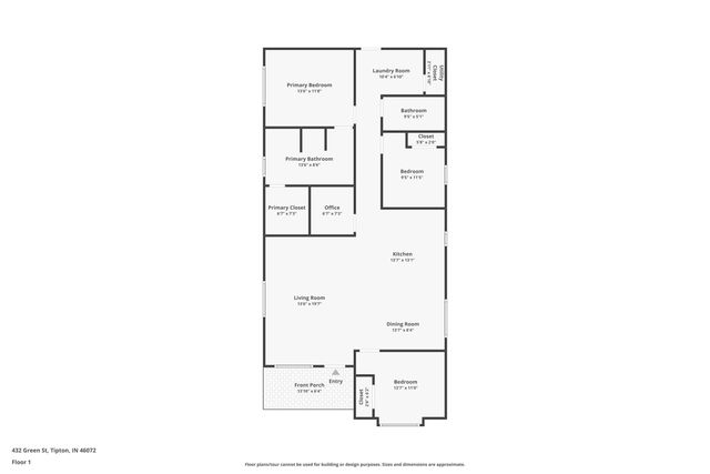 432 Green Street, Tipton, IN 46072