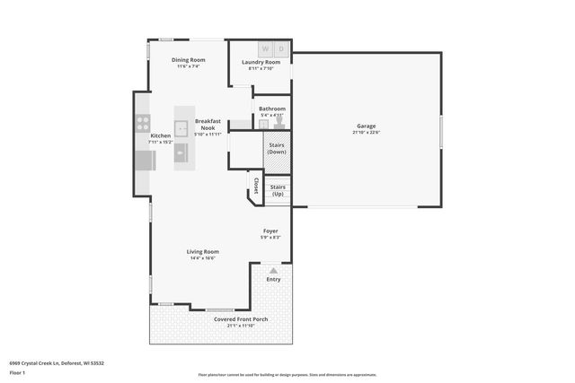 6969 Crystal Creek Lane, Deforest, WI 53532