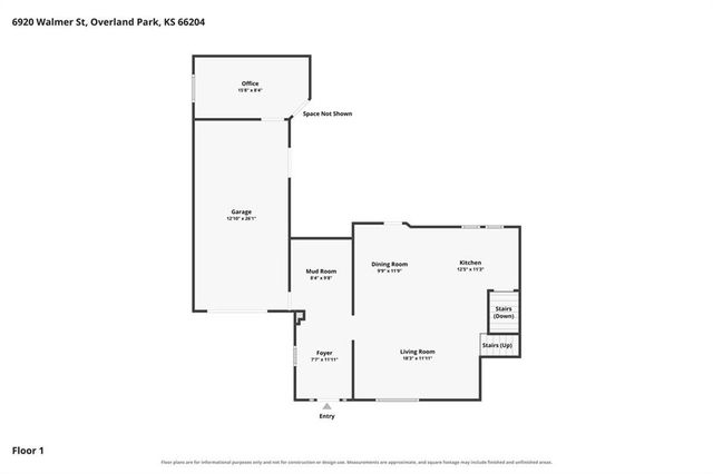 6920 Walmer Street, Overland Park, KS 66204