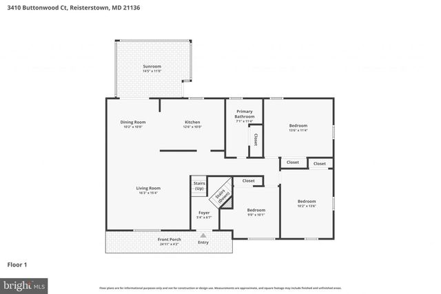3410 BUTTONWOOD CT, Reisterstown, MD 21136