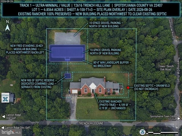 12616 TRENCH HILL LN, Fredericksburg, VA 22407