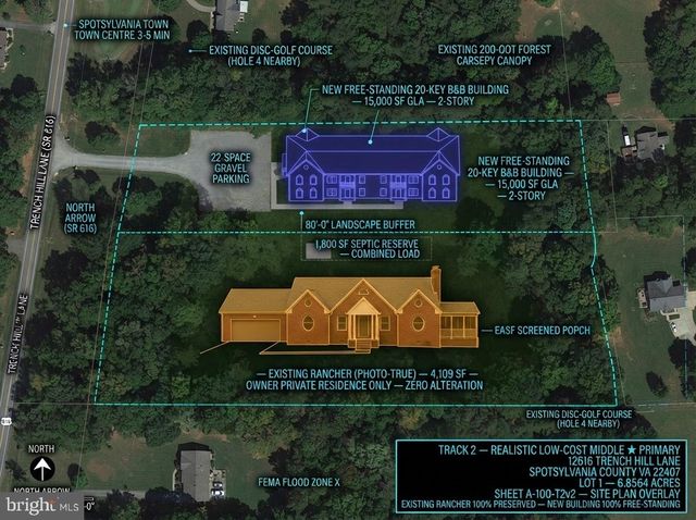 12616 TRENCH HILL LN, Fredericksburg, VA 22407