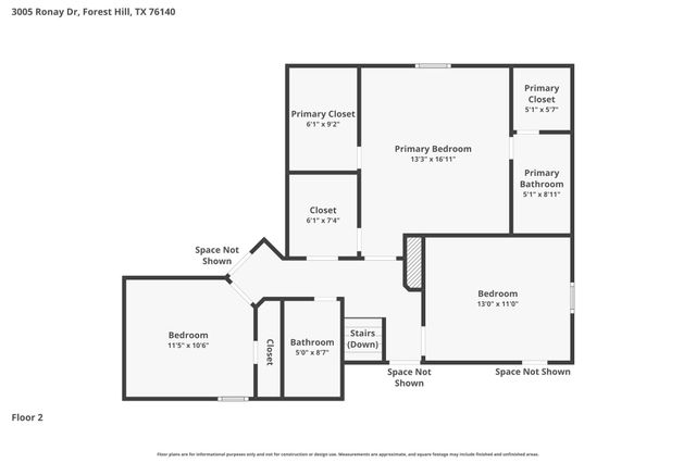 3005 Ronay Drive, Forest Hill, TX 76140