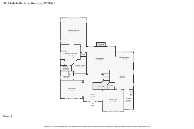 5918 Pebble Bank Lane, Houston, TX 77041